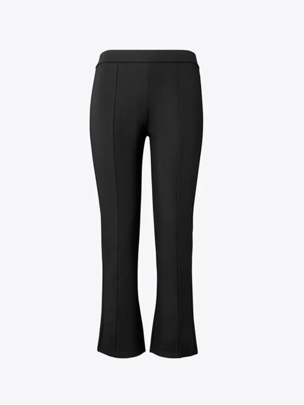 Tory Burch Flared Knit Pant - black